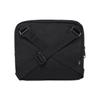 Vans Nylon Fabric Shoulder Bag, Crossbody Bag Regular Unisex Pure Black VN0A4RUH6ZC