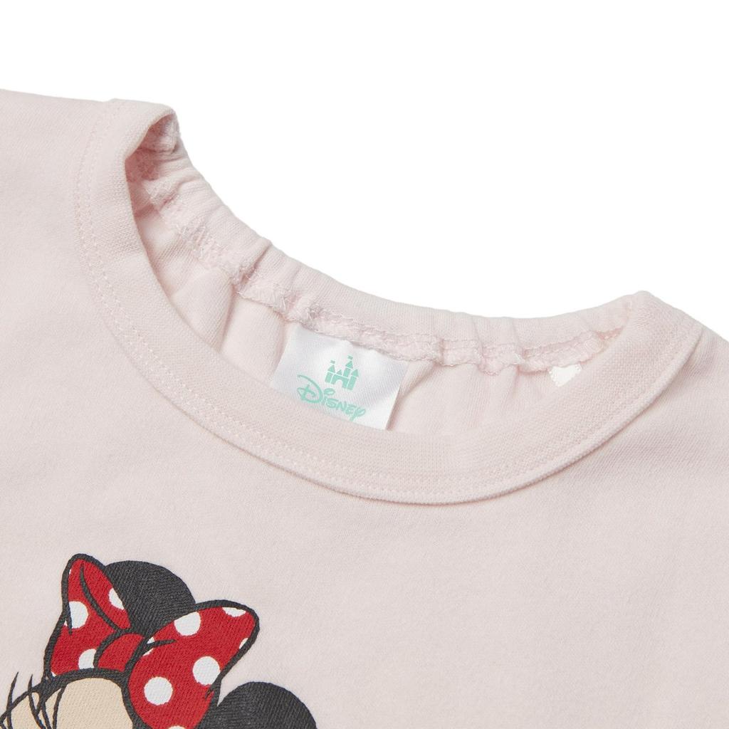 Disney Minnie Mouse Toddler Pajamas Set with Belly Warmer Band Cotton Size 80