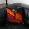 JJoji Album cover Cushion Cover Pillow Case Antidustmite Invisible zipper silky plush cushion