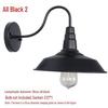 Retro Industrial Outdoor Wall Lamp - Iron Art for Hallway, Corridor, Balcony, or Restaurant