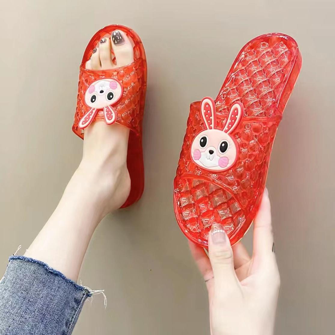 

Прозрачные милые сандалии Slides Cartoon Jelly Anime Kawaii женские тапочки Clear Shoes For Women New Style Premium Sale Eva 41