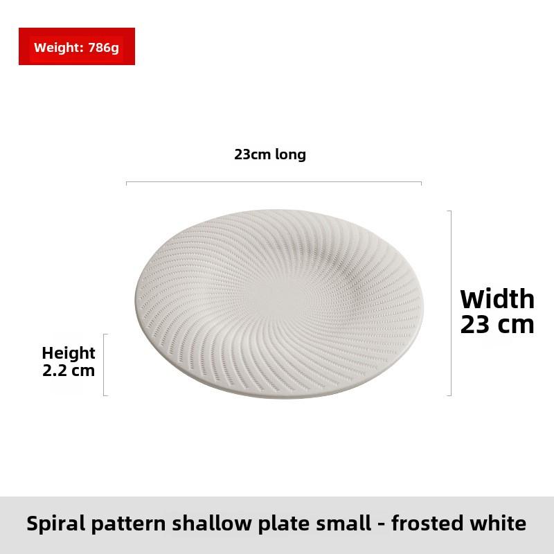 Western Dishes Advanced Special Dishes In the Wind Commercial Hotel Tableware Irregular Plate Soup Bowl Creative Tableware