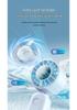 Rechargeable Foldable Mini Handheld Desktop Fan with Digital Display