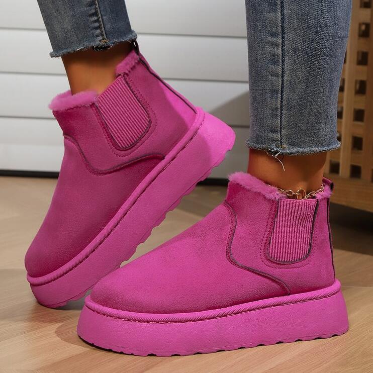 Зимние женские зимние ботинки — фото 9