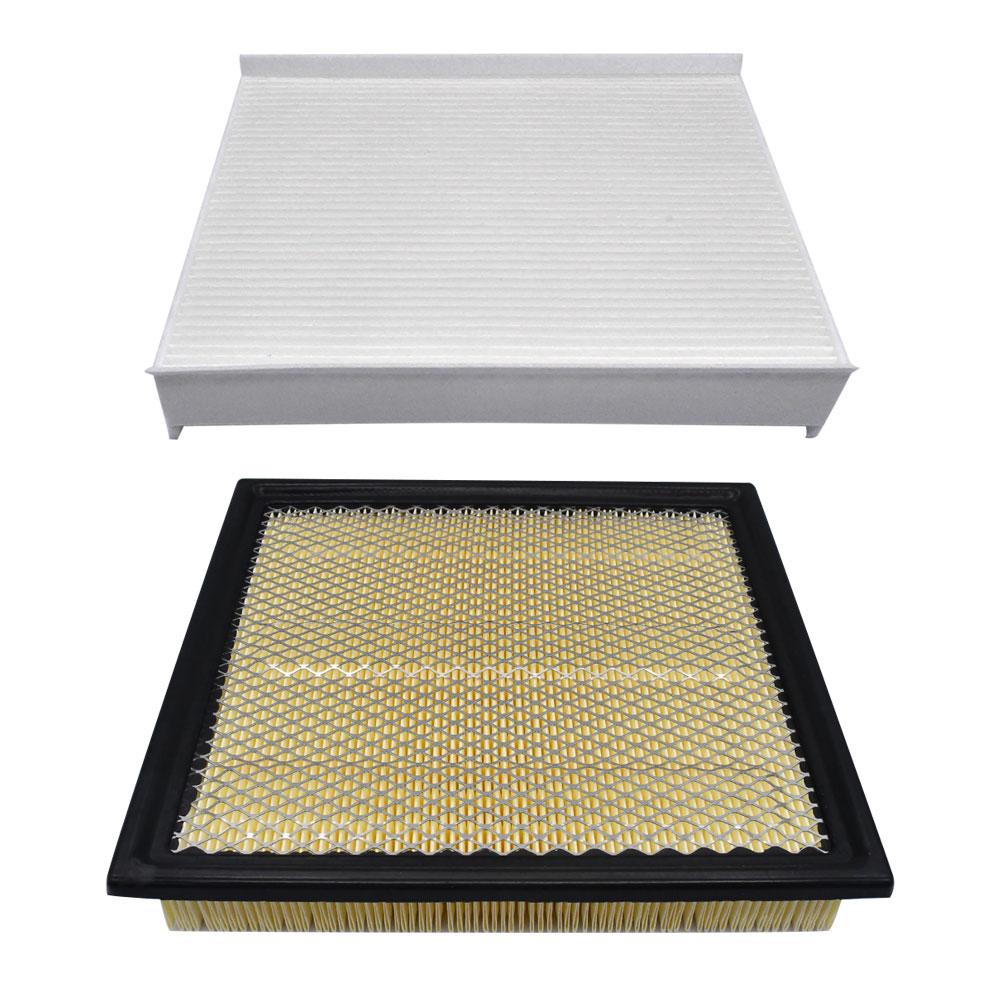 Car Engine Cabin Pollen Air Filter For Ford F-150 2015 2016 2017 2018-2025 7C3Z-9601-A 7C3Z9601A Filter Set Replace Accessories