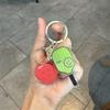 Creative Cartoon Pickleball Paddle Keychain Ornament - Fun Unisex Backpack Pendant Gift