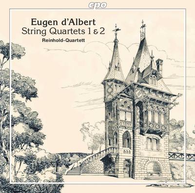 CD EUGEN D'ALBERT - REINHOLD-QUARTETT - String Quartets 1 & 2 5550122 Cpo 2016 Germany Classical Used