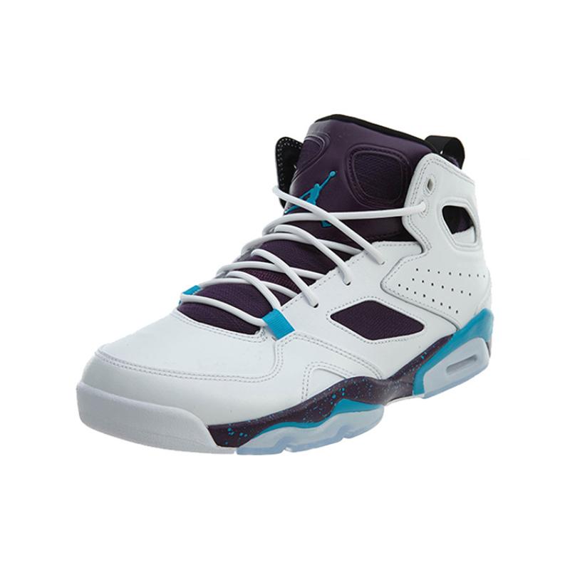 Air Jordan Flight Club '91 'Grand Purple Blue Lagoon' GS Jordan 555472-105