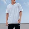 Adidas Logo Casual Sports Short Sleeve T-Shirt Men Tops White JD7126