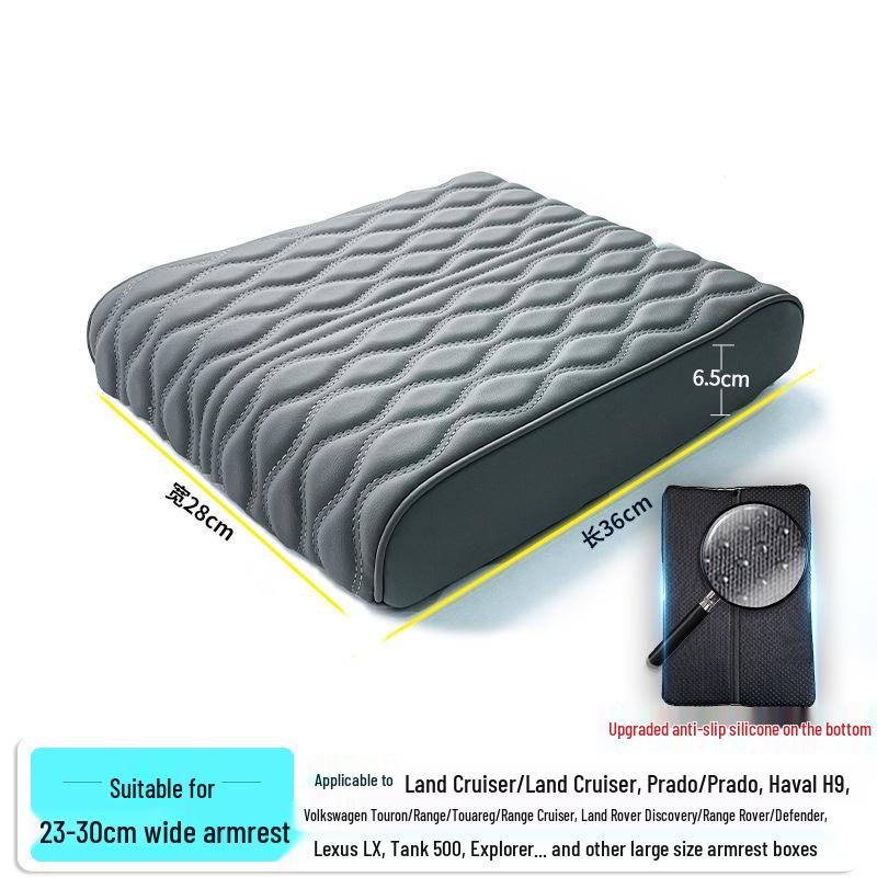 Memory Foam Armrest Riser Pad for Tank 300/500 - Wide, Thick Car Center Pillow