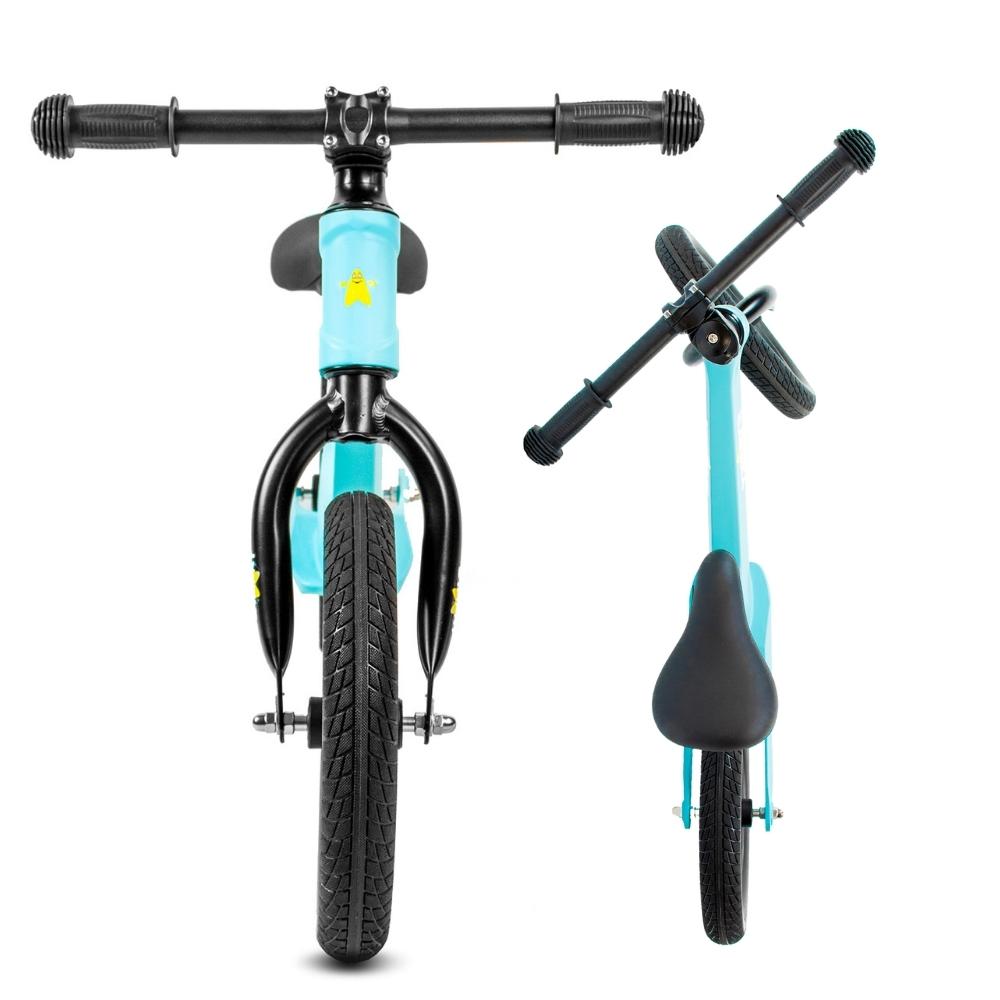 Balance bike turquoise wheels 12” magnesium frame lightweight bike eva foam wheels