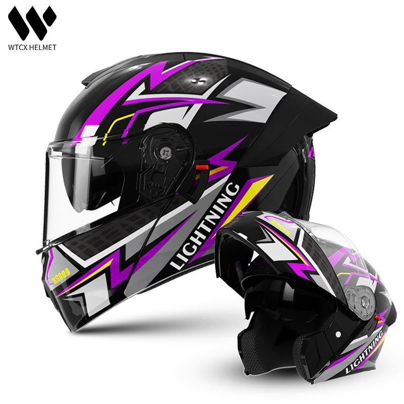 Motorcycle Helmet Unveiling Helmet 3C Men's and Women's Four Seasons Universal Electric Vehicle Locomotive Safety Helmet