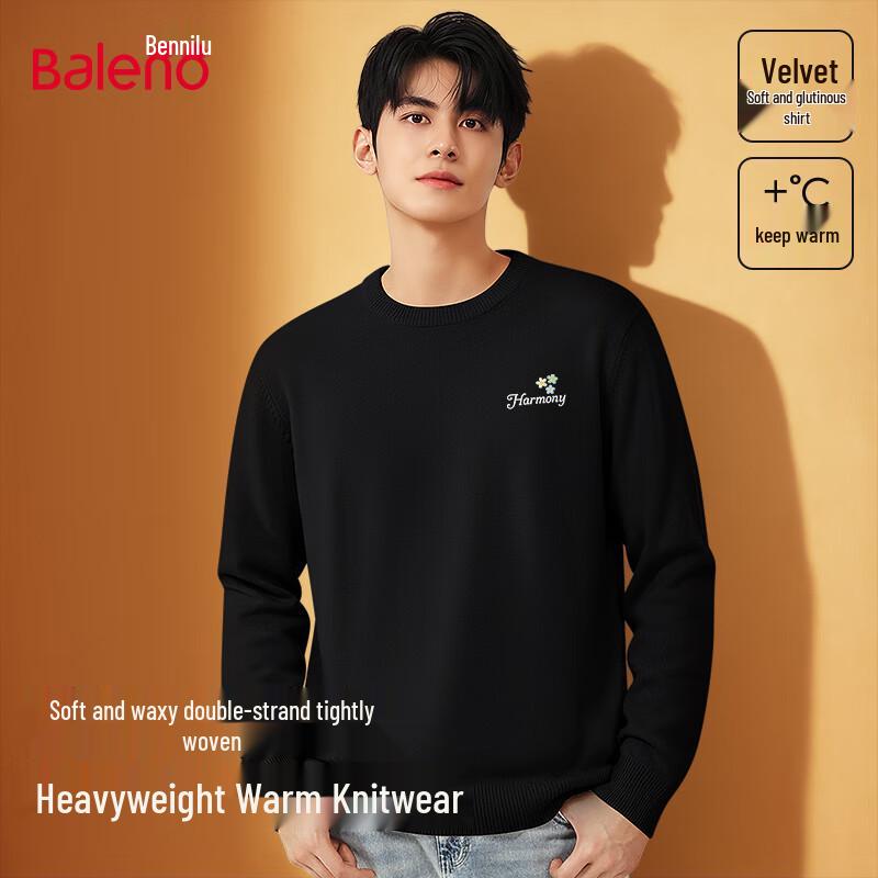 

Baleno Men s Soft & Warm Loose Fit Sweater 3XL