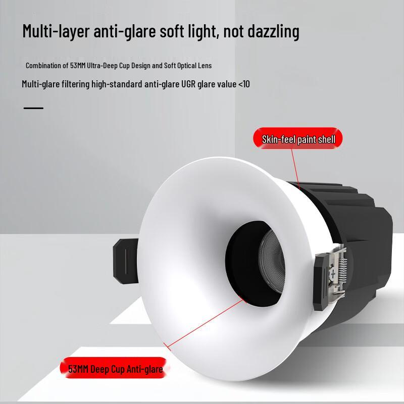 Frameless Curved LED Downlight