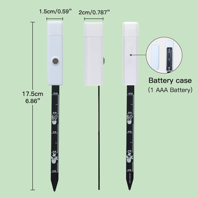 Soil Moisture Meter Temperature Humidity Tester Plant Monitor Garden Plant Detector Humidity Meter Tool