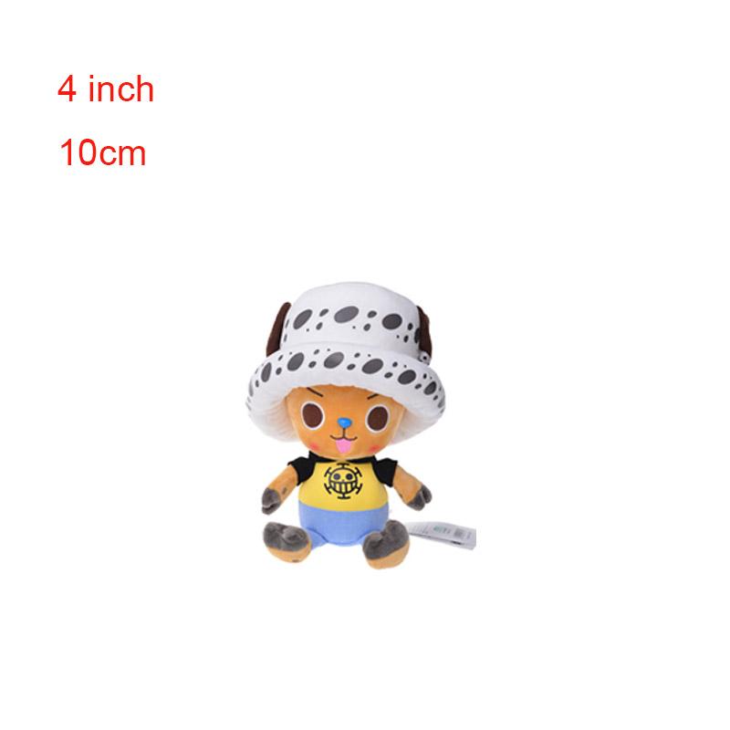 Anime One Piece Plush Toys Luffy Chopper Sabo Plush Doll Stuffed Kawaii Cute Toy Chopper Doll Keychain Halloween Gift For Child