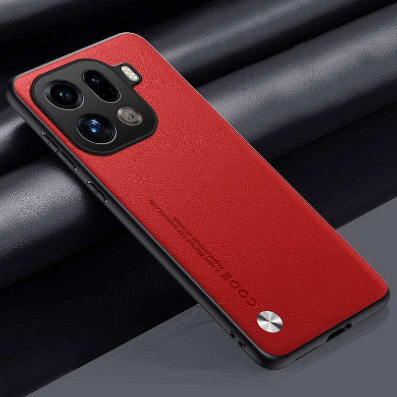 

Plain Leather Case For OPPO Find X9 Ultra x9 Pro Find X8 Ultra X8s + X8 Pro X7 X6 Pro Hard Camera Protect Cover Fundas OPPO Find X9 Ultra