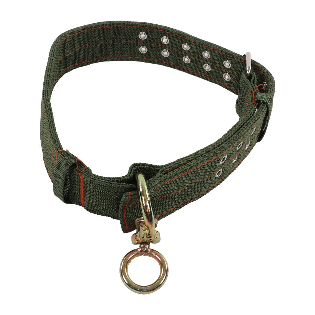 Cow Collar Adjustable 4 Layer Canvas Calf Collar with 2 Rows Metal Buckle for Horse Sheep Cattle
