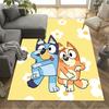 Bluey Bingo Adventure Carpet Suitable for Balcony Entryway Hallway Dining Room Antislip Carpet Decorate Offices Perfect Gift for Friends & Family