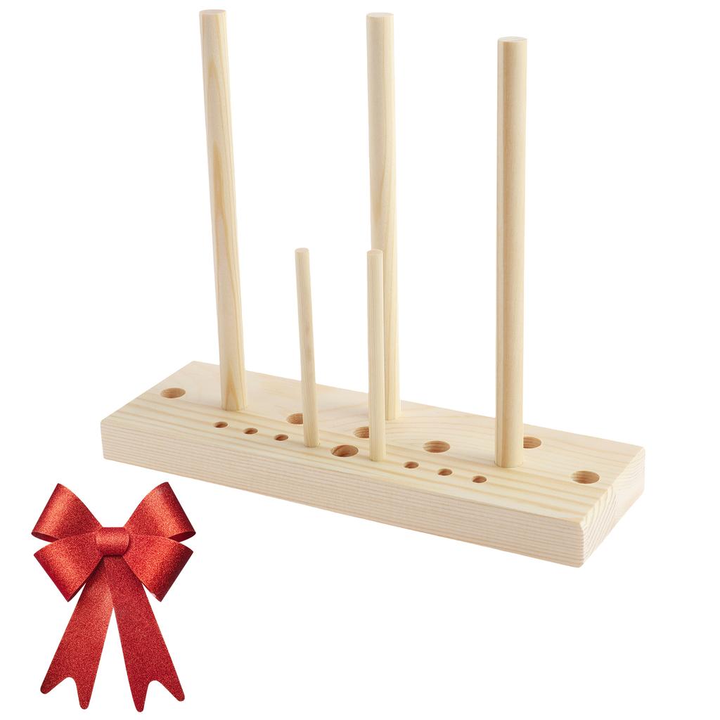 Wholesale Bow Maker Wooden Bow Making Tool Adjustable Wood Ribbon Bow Maker Portable Bow Tie Machine Lightweight Bow Maker Tool