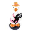 Gardening Duck Statue Outdoor Garden Yard Farm Duck Resin Figurine