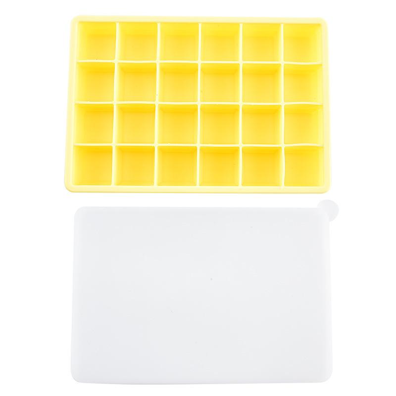 Silicone Ice Grid, Summer Heat Relieving, Kitchen Utensils, Silicone Ice Grid, 24 Grids, Silicone Ice Grid