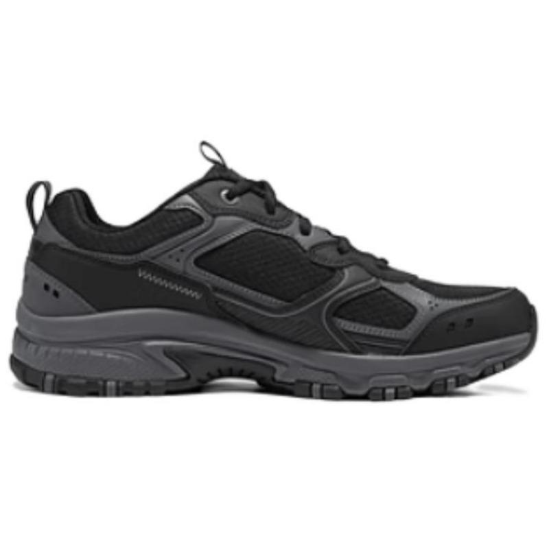 Skechers Outdoor Men Stylish Comfort Versatile Wear Resistant Low-Cut Hiking Shoes Black 237754C-BKCC
