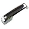 Outside Outer Door Handle Cover Trim Frame Cap Shell 1 Hole Mirror Chrome Silver ABS Fit for Ford F150 F-150 2015 2016 2017-