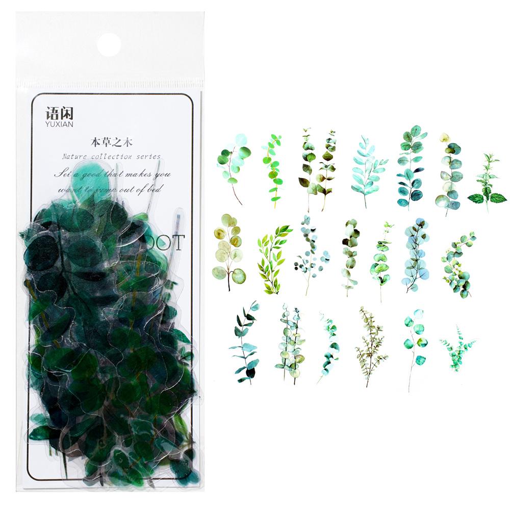 40pcs Colorful Butterfly Wings Stickers Epoxy Resin Fillings Plant Sticker for DIY Silicone Mold Filler Nail Art Crafts Decor