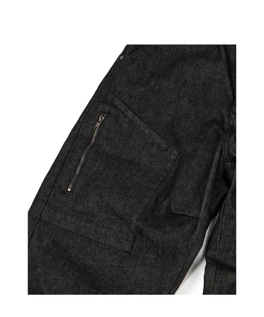 ETCE Side Pocket Curved Denim (Black)