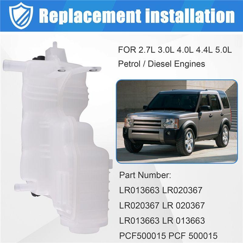 Authentic Coolant Overflow Container Radiator Expansion Tank For Land Rover Discovery 3 4 Range Rover Sport LR013663 LR020367