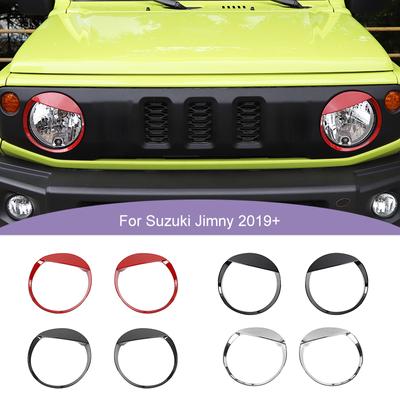 Car Front Headlight Decoration Cover Stickers For Suzuki Jimny 2019 Up Car Accessories
