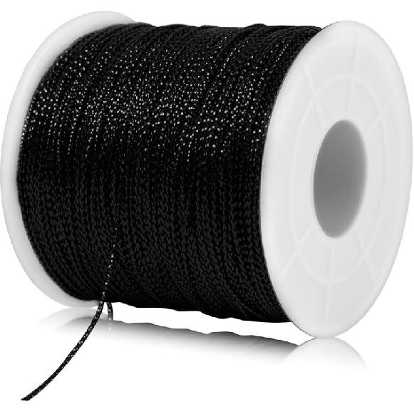 Металлический бечевка для выпечки, 109 ярдов Золотая бечевка для поделок Рождественская бечевка Нить для украшений Декоративная блестящая золотая нить для упаковки подарков, DIY 1mm x 109yards