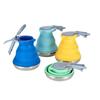 Portable Collapsible Silicone Water 1.5L Outdoor Camping Hiking Travel Kettle Boiling