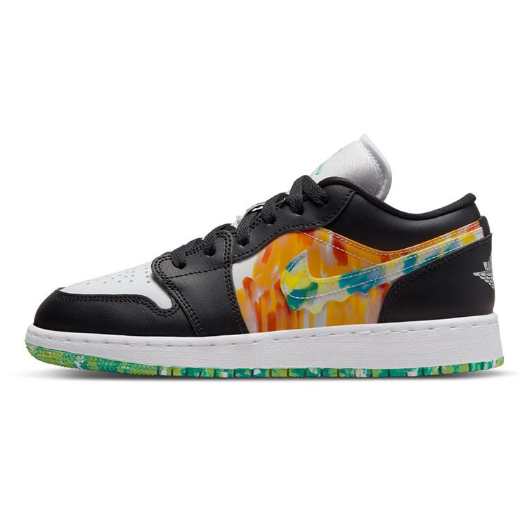 New Jordan 1 Low Tie Dye GS DJ6252-038
