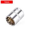 12 Point Socket Bit Han Tool Socket Head 1/4 Torx Bit