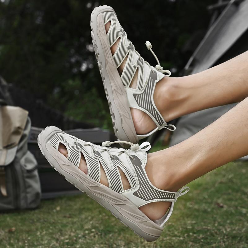 Men's Wading Shoes Water Shoes Upstream Walking Breathable Fishing Beach Sandals Outdoor Hiking River Tracing Shoes