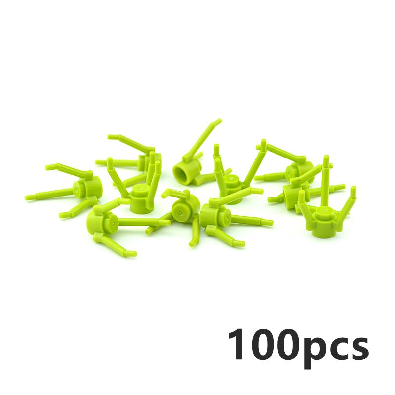 Building Block Model Garden House DIY Accessories Flower Stem Seaweed Grass Plants Green Plants Bamboo Tree Leaf MOC Brick 3741