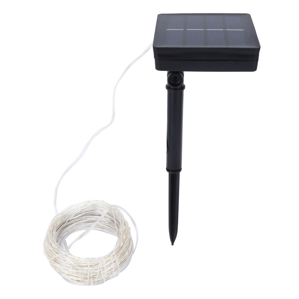 300LED Solar String Lights IP44 Waterproof Outdoor Garden Courtyard Decoration Warm White 32m