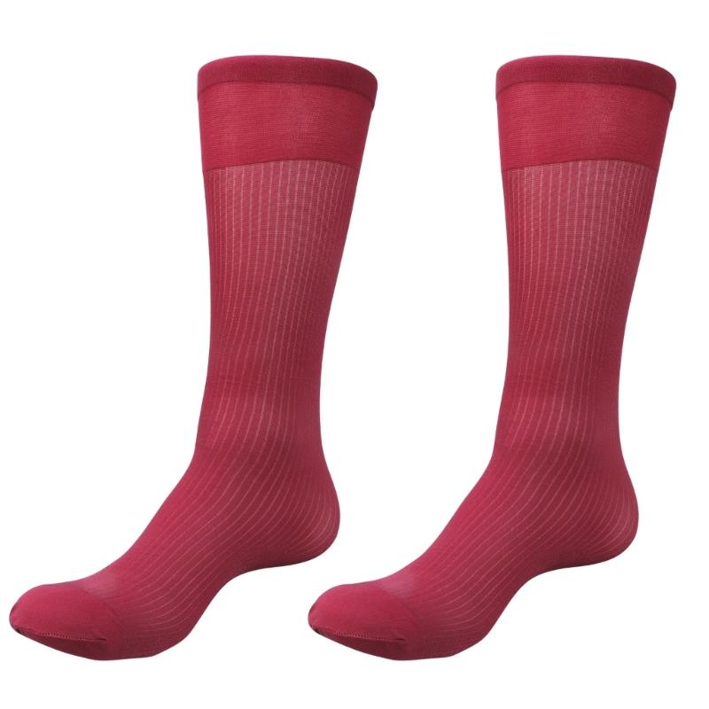 Herren durchsichtige Business-Kniestrümpfe Lang über dem Wadenbein Kleid oder Arbeitsstrümpfe Nylon-Kniestrümpfe Kniehohe Kniestrümpfe Geschenke