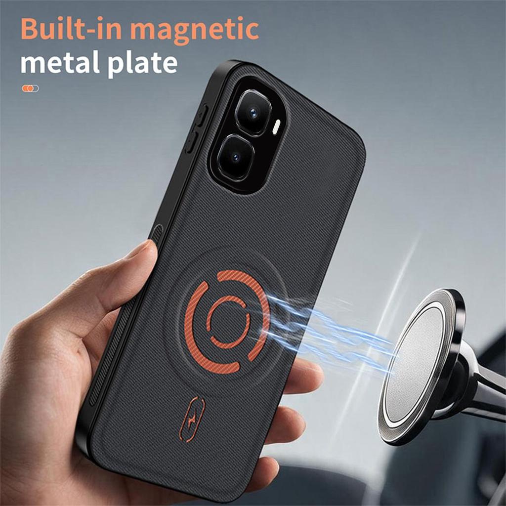 Textured Leather‑Grain TPU Phone Case for infinix GT 50 PRO Shockproof Soft Cover
