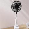 1 Piece Silent Cooling Power Bank Wireless Mini Play Plug Fans Summer Long Usb Rechargeable Handheld Fan