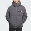 Adidas Down Jacket Reversible Solid Color Zipper Long Sleeve Puffer Coat Unisex Jackets KQ5543