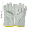 Cowhide Labor Gloves Thick Safety Gloves New Mechanic Glove