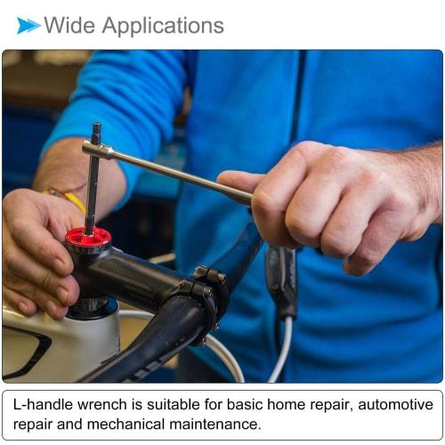 CoCud T-Handle Hex Wrench, 2.5mm Hex, CR-V Steel, Metric, Slide Handle Key Wrench with Speed ??Sleeve for T and L-Handle Drivers, 1 Piece