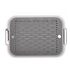Cup Drying Tray Rectangular Plastic Double Layer Dish Drain Tray for Fruit Water Cup Snacks
