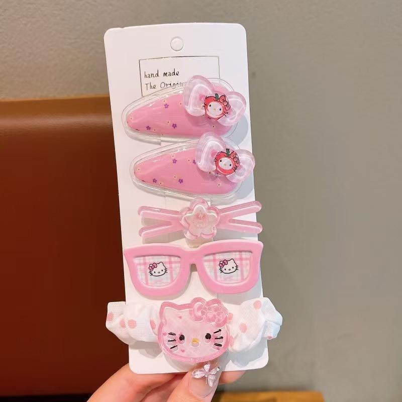 Children'S Hairpin Bag Cloth, Duck Bill Clip Cloth, Bow Root, Princess Hairpin, Cute Little Flower Girl Hair Accessories
