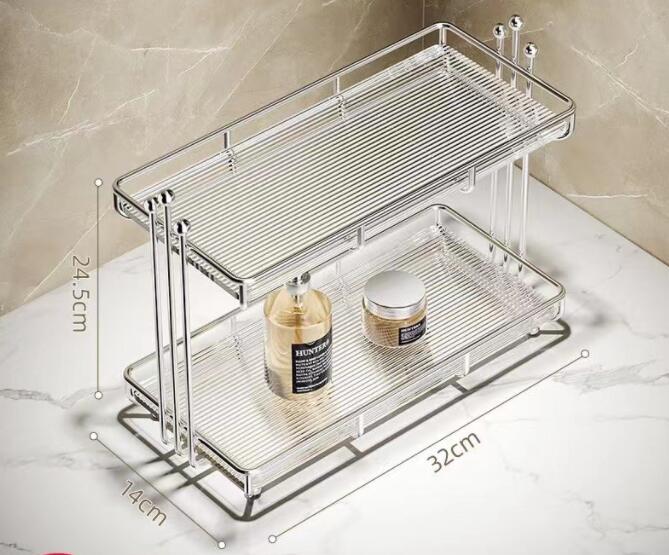 Stainless Steel Frame Acrylic Marble Storage Tray Home Room jewelry Makeup Perfume Tea Cup Storage Aromatherap Plate Tray Rack