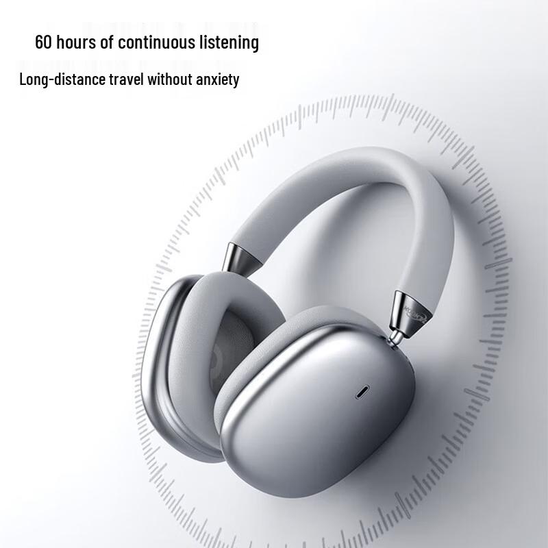 Coolker R16 Wireless Bluetooth Active Noise Cancelling Over-Ear Headphones