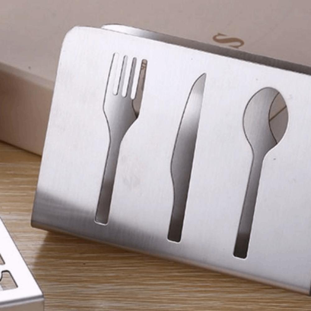 Heavy Duty Napkin Container Rustproof Tissue Dispenser Modern Napkin Storage Rack  Household